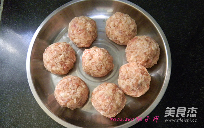 四喜丸子的做法
