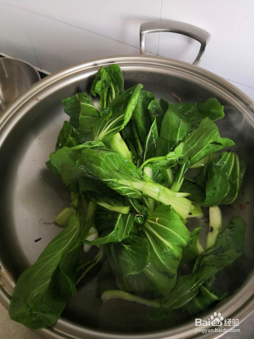 如何做油菜炒西红柿