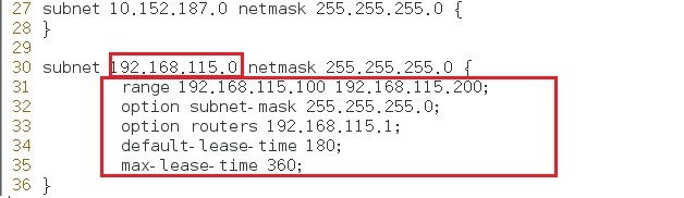 CentOS7如何配置DHCP