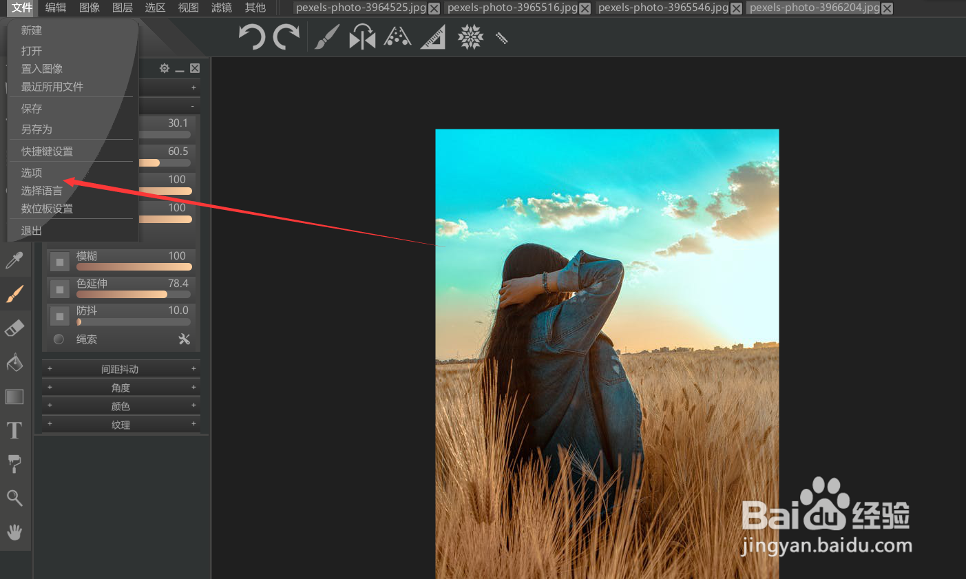 paintstorm如何修改界面的配色风格？