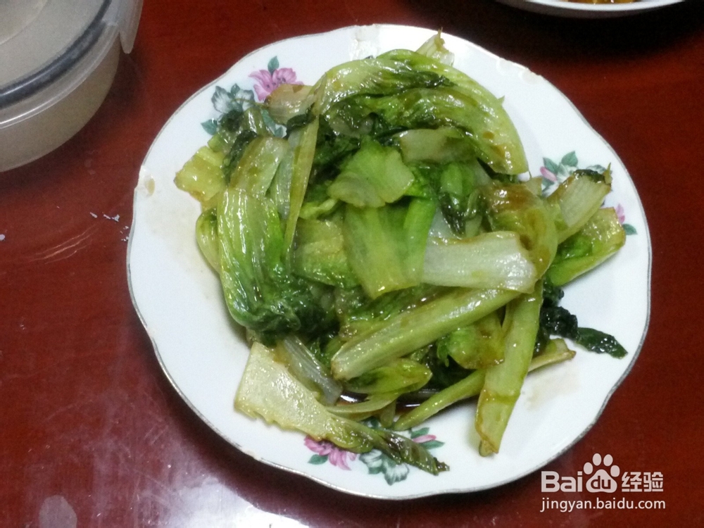 好吃又更爽口的蚝油生菜