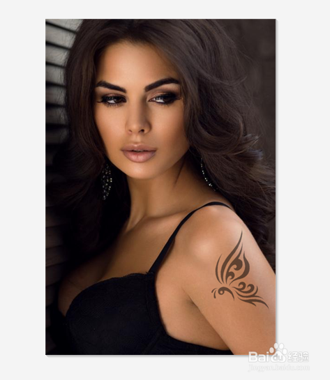 美图秀秀怎么添加纹身?