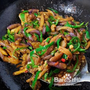 下饭神菜 酱爆茄子