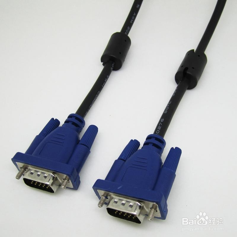 电脑主机与显示器连接线叫什么