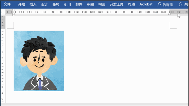 照片底色怎么用word换