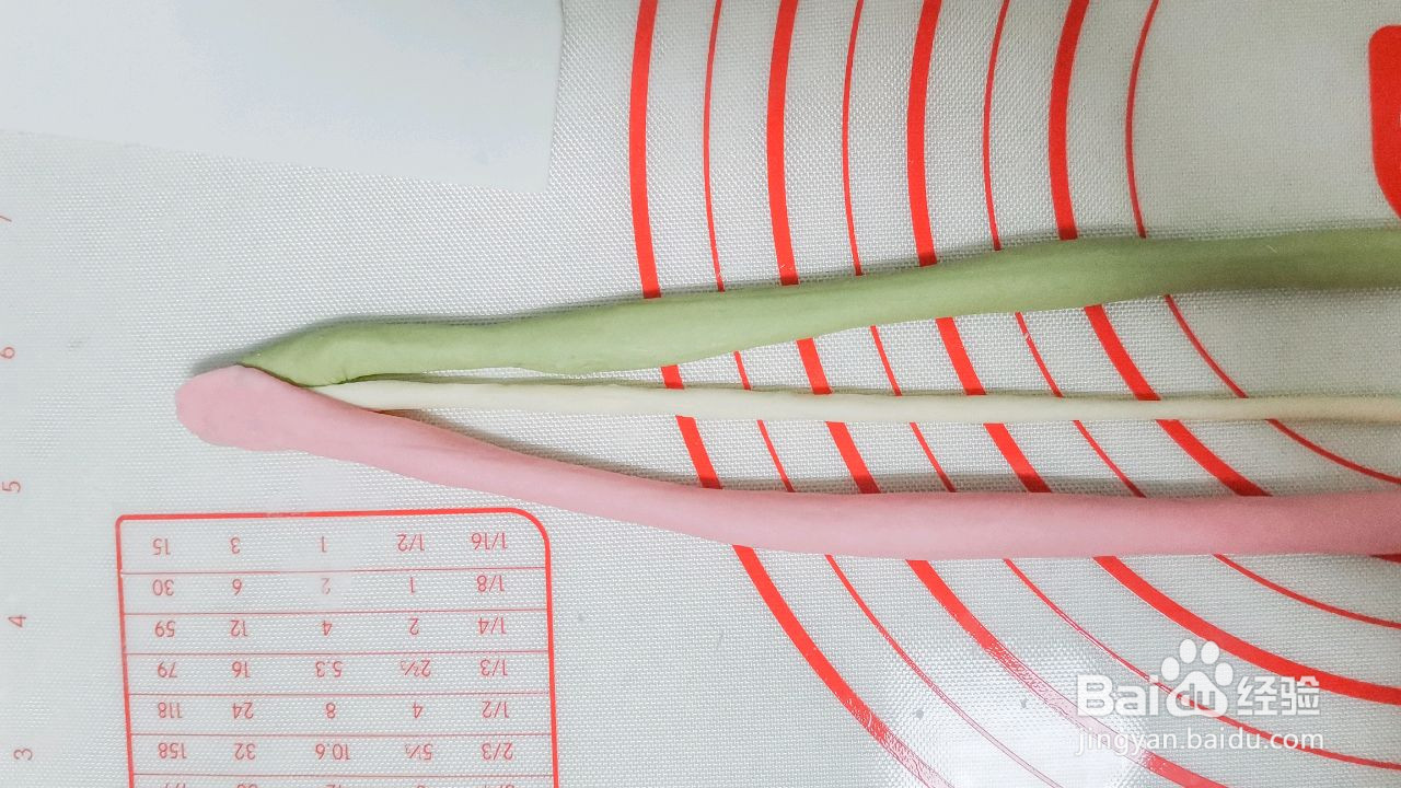 圣诞花环馒头的做法