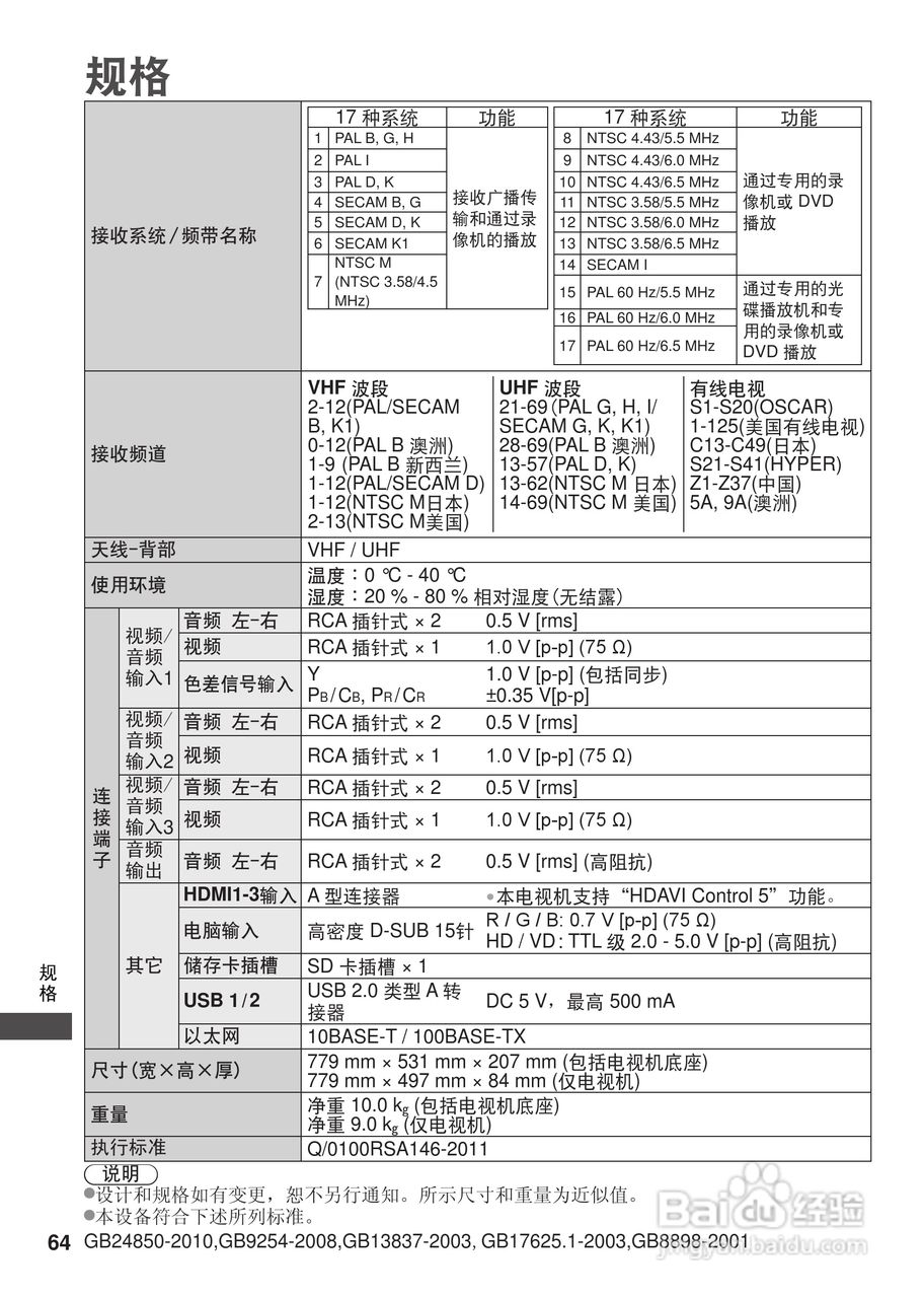 松下TH-L32C30C等离子彩电使用说明书:[7]