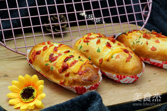 一次性发酵香葱芝士面包