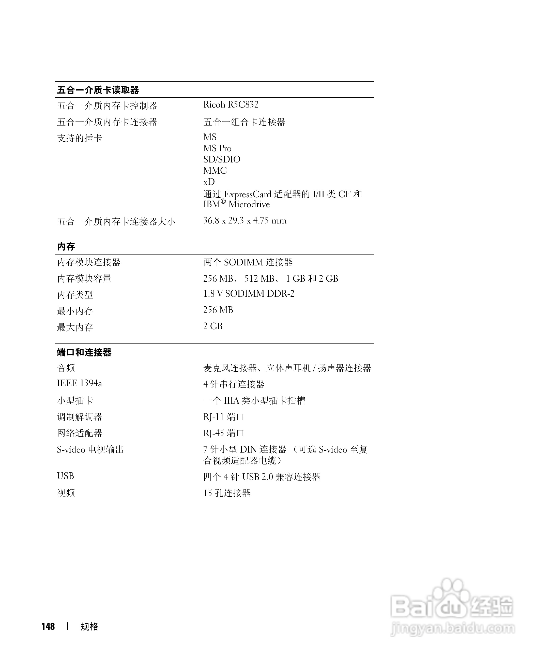 戴尔Inspiron E1405笔记本电脑使用说明书:[15]
