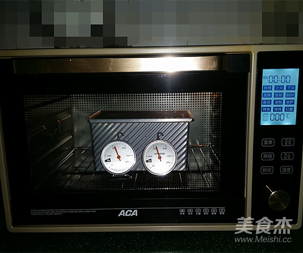 英式水帘拉丝吐司（一次揉面、一次发酵）