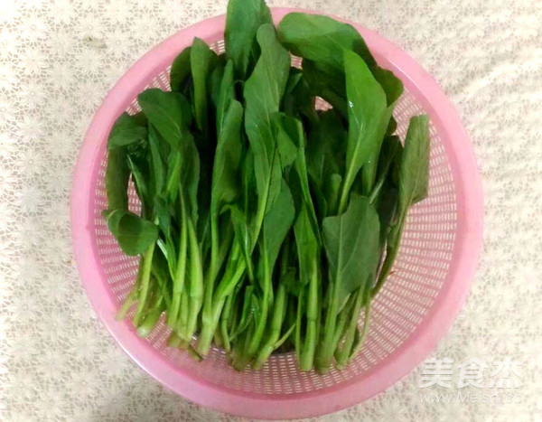 清炒菜心的做法