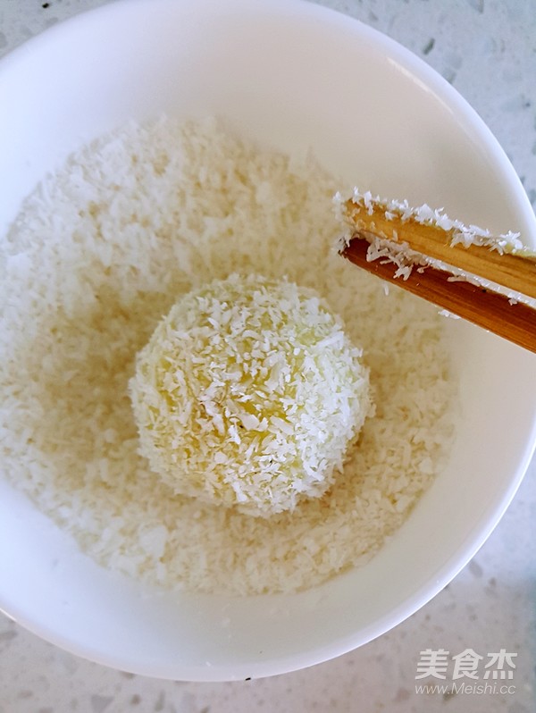 白薯椰蓉球的做法