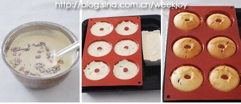 这是奶酪蛋糕呢。【蔓越莓奶酪花糕】