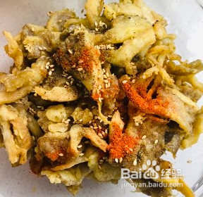 椒盐蘑菇-超好吃的下饭、下酒菜。非常美味