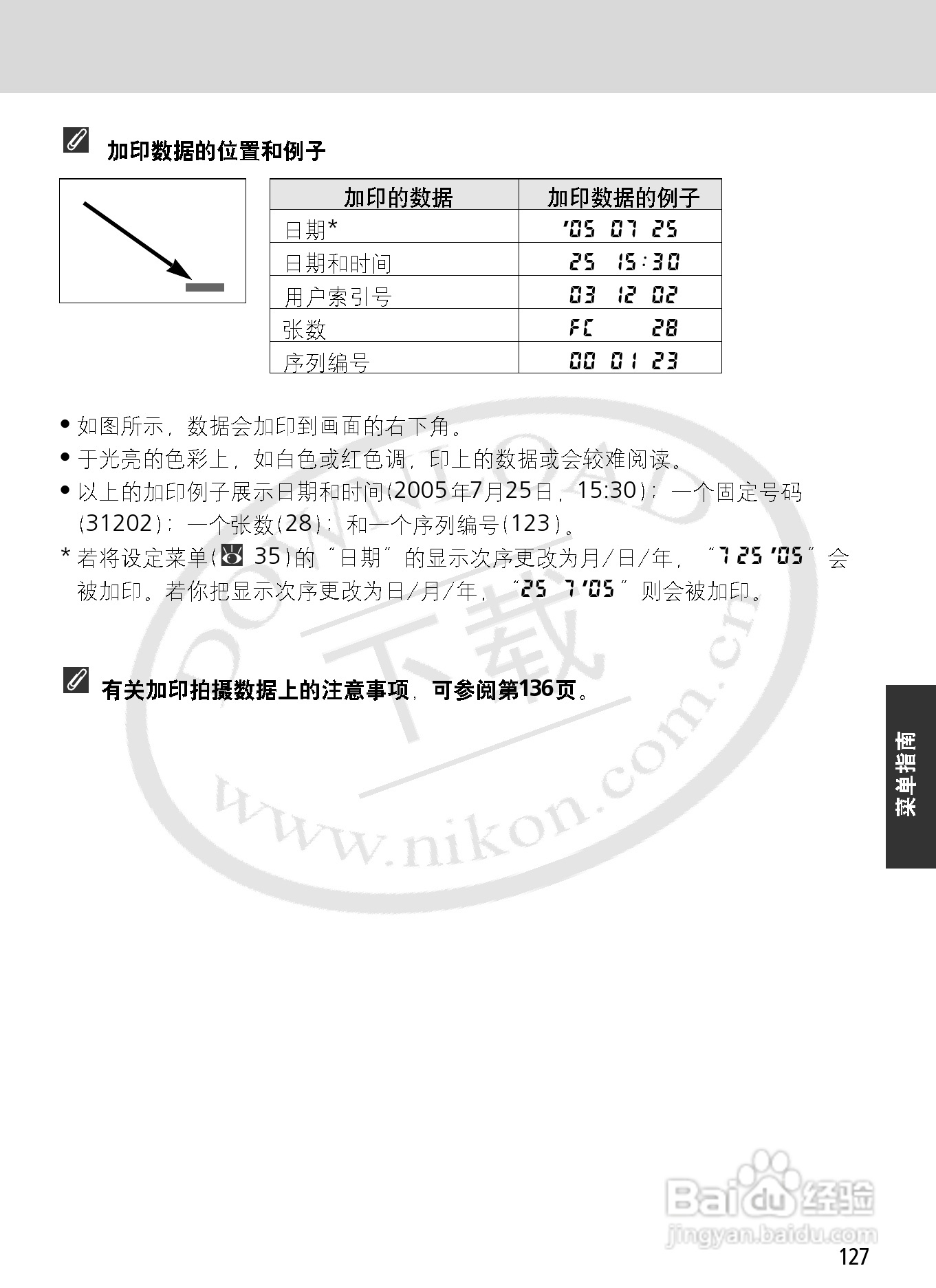 尼康F6数码相机使用说明书:[13]