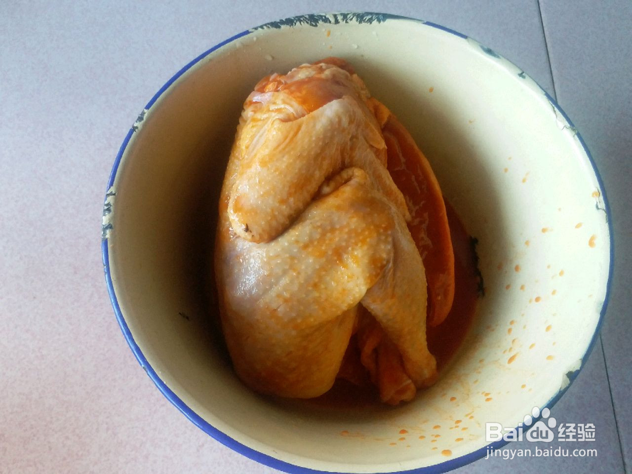 家庭版烤鸡的做法
