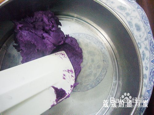紫薯杯子蛋糕--紫薯点心系列（二）