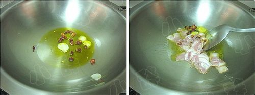 培根手撕包菜做法图解