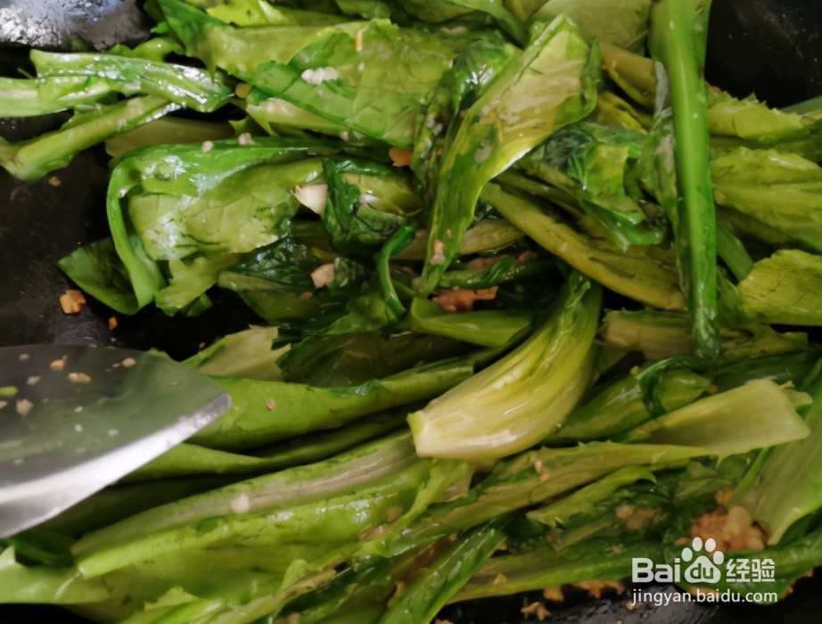 蒜蓉油麦菜的做法