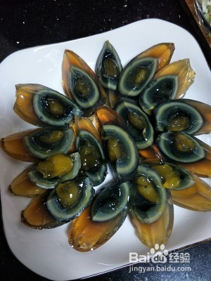 下酒菜凉拌皮蛋