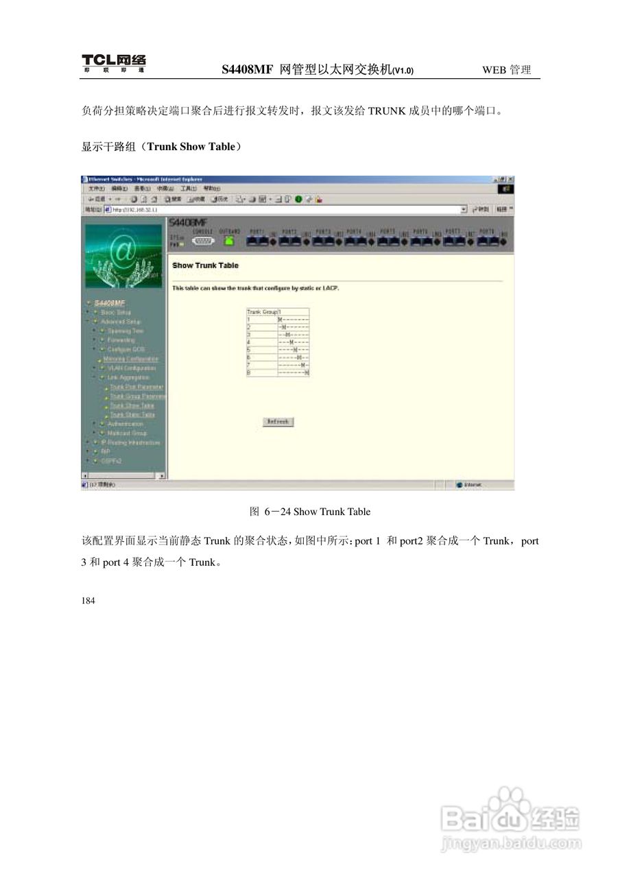 TCL S4408MF网管型以太网交换机(V1.0)说明书:[20]