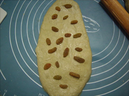 葡萄干抹茶吐司