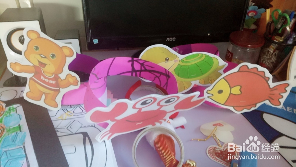 如何制作语言课的头饰