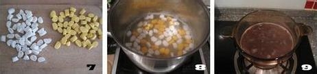 甜蜜芋圆红豆沙的做法