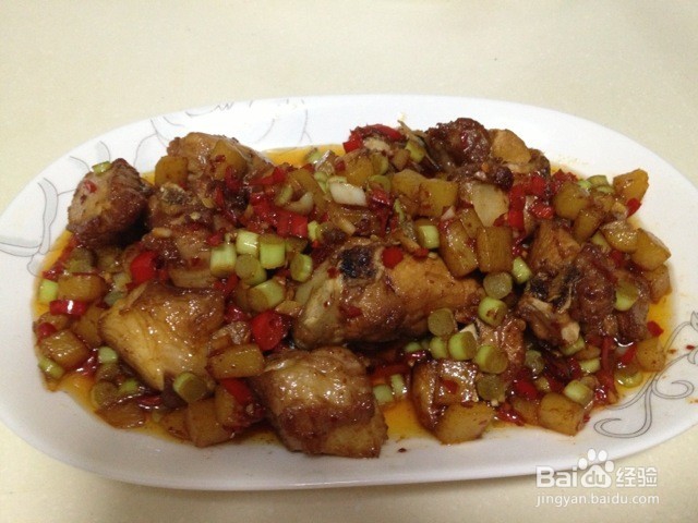 黄瓜焖排骨的制作方法