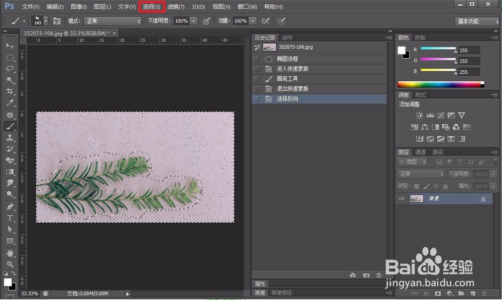 Photoshop 之快速蒙版教程