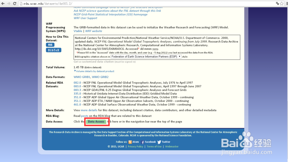 气象数据下载之FNL数据下载
