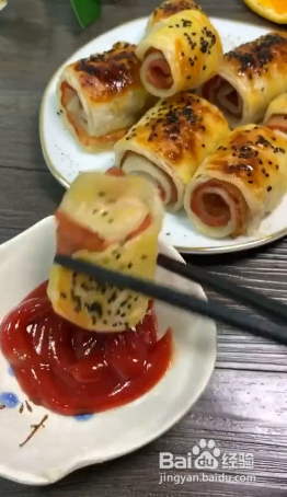 如何制作手抓饼卷培根