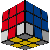 拼三阶魔方l的口诀是什么