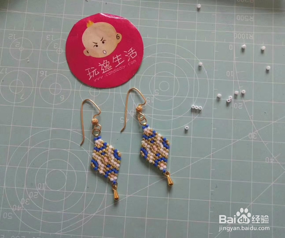 纯手工耳环，当气场女王！