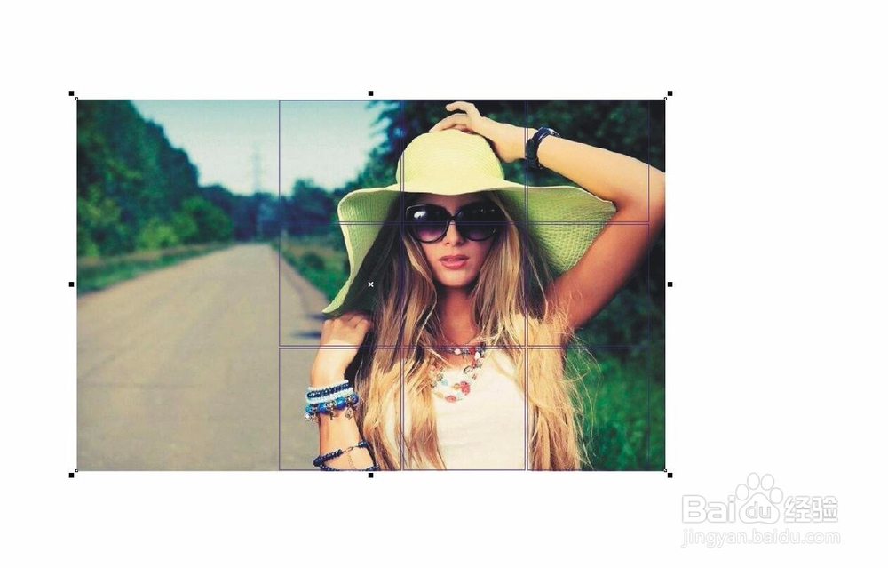 怎样用CDR软件快速制作一张九宫格照片?