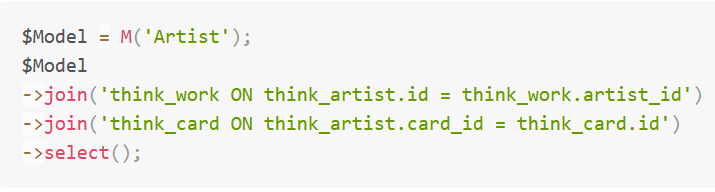 ThinkPHP数据库常见查询方法详解