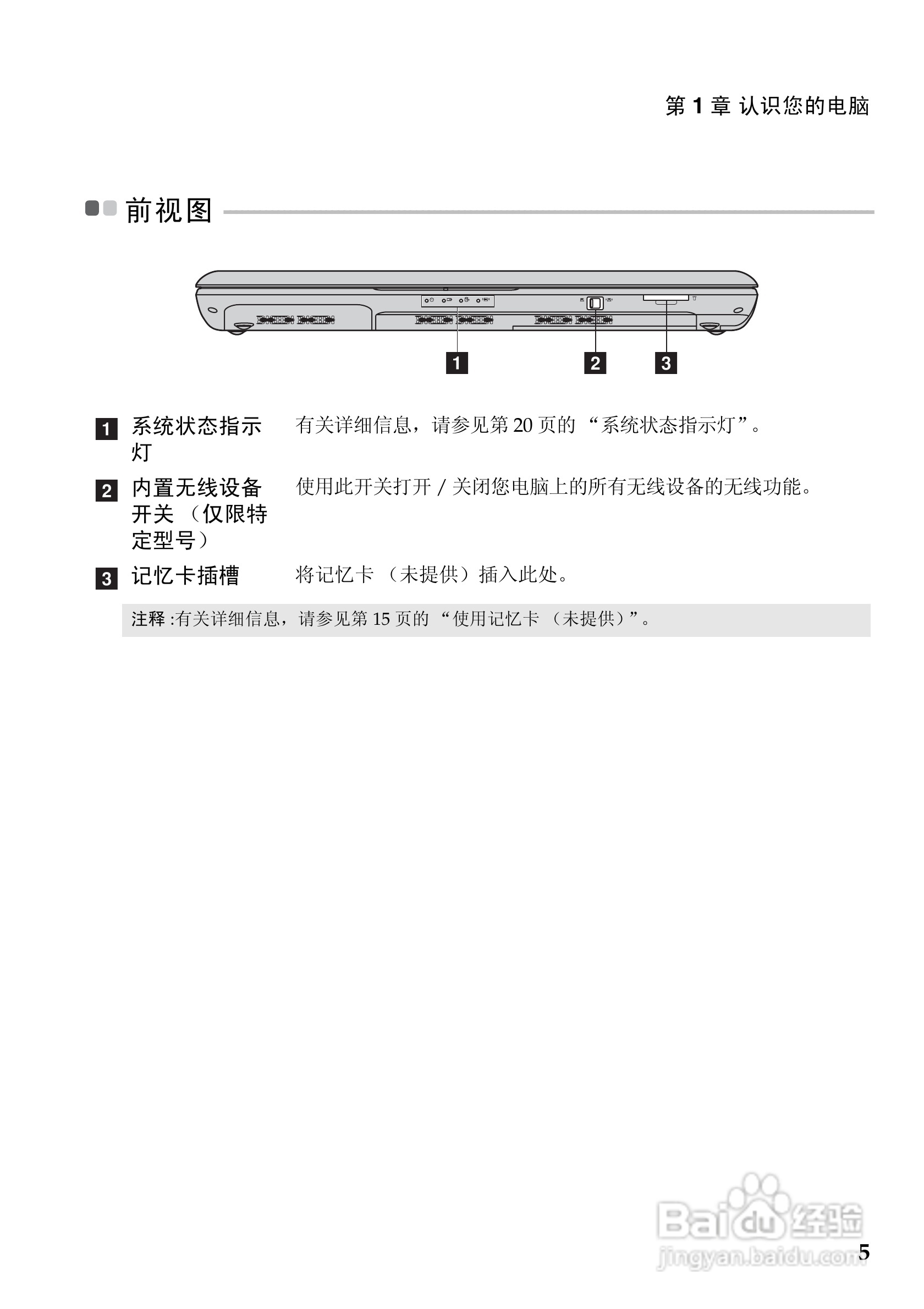 联想Z360笔记本电脑使用说明书:[1]