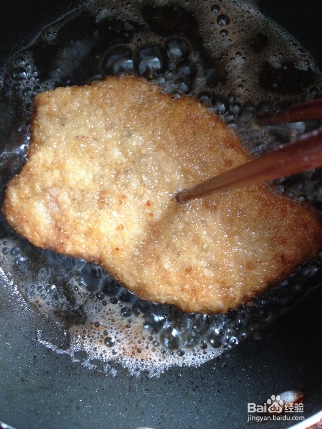 煎炸黑椒猪扒的做法