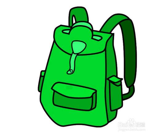 怎么画旅行包简笔画