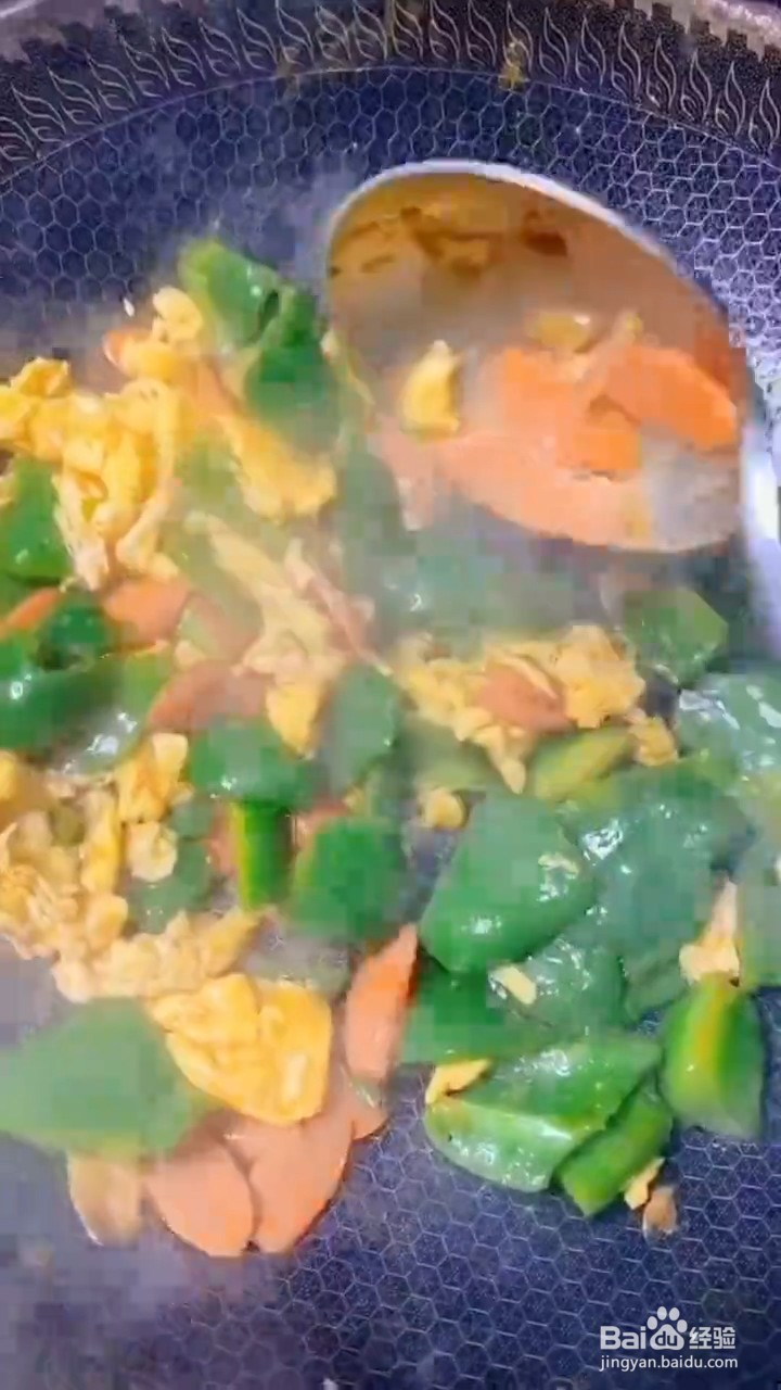 如何制作青椒炒鸡蛋