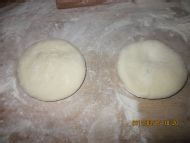 小葱白菜鸡蛋合子