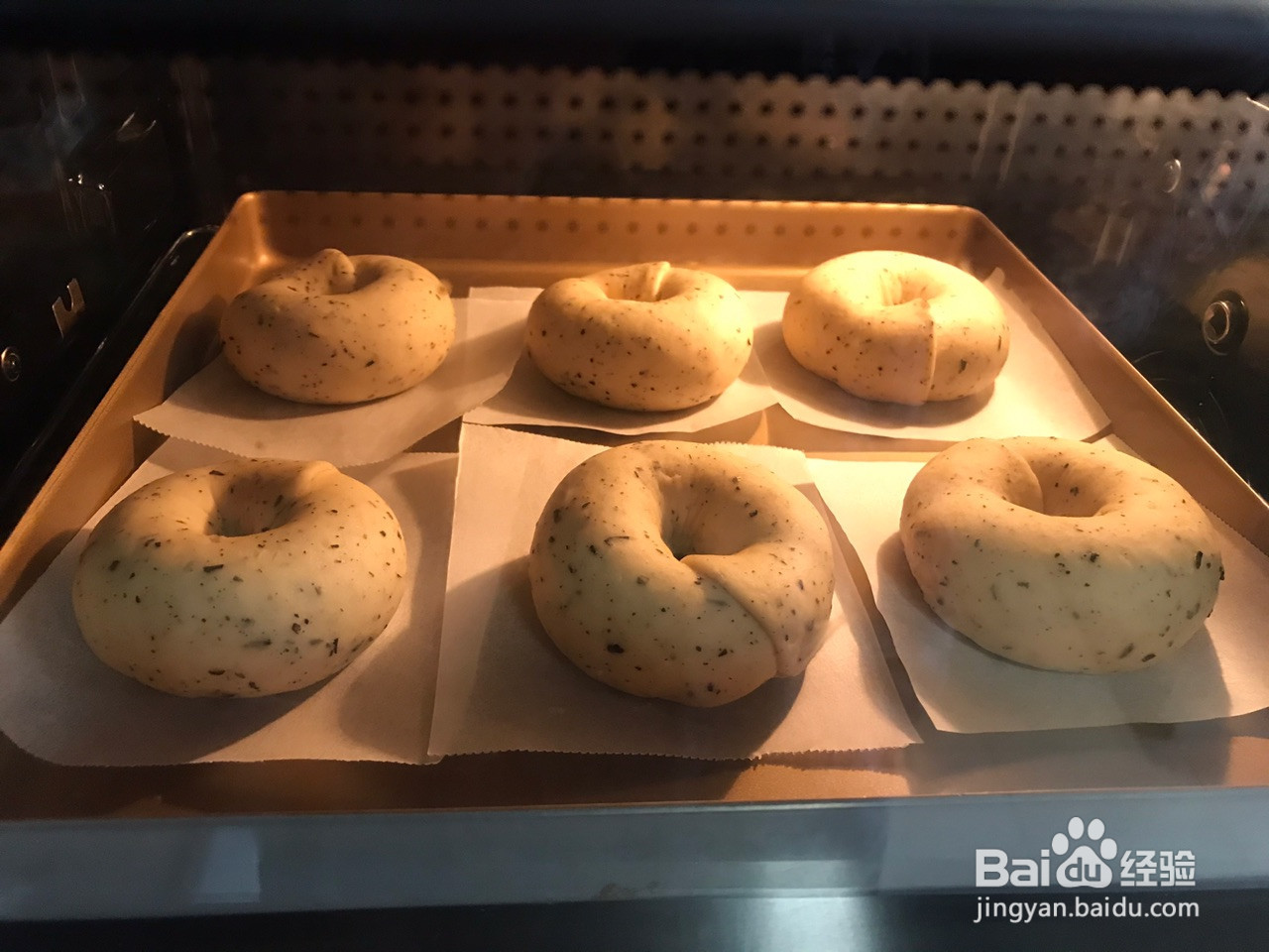 红茶牛奶贝果的做法