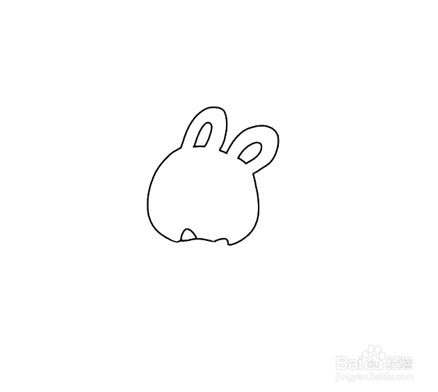 如何画卡通兔子的简笔画？
