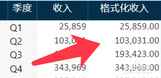 Power BI如何修改度量值的格式