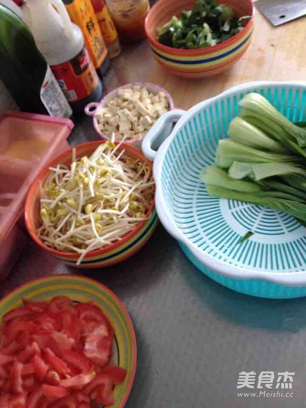 懒人拌拌汤的做法