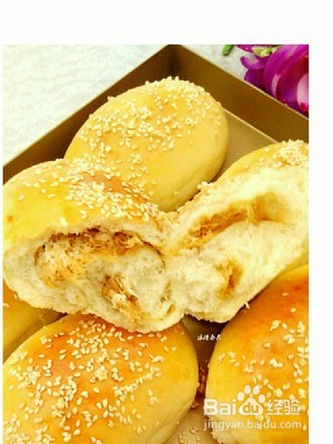 肉松面包的做法
