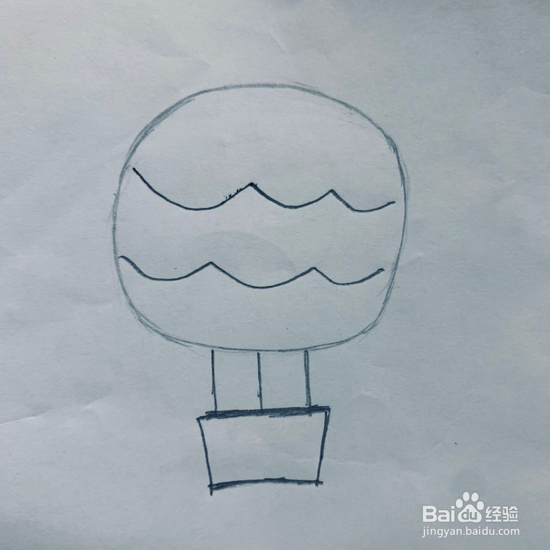 简笔画教程-热气球