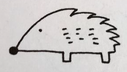 简单5步搞定刺猬简笔画