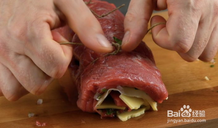 帕马火腿起司牛肉卷怎样制作