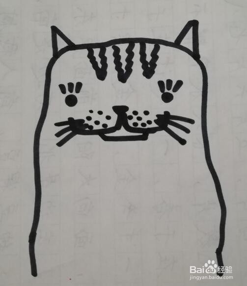 小猫的画法 小猫的简笔画